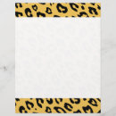 Search for leopard print stationery paper Design