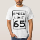 Search for speed limit sign tshirts Road