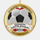 Search for soccer coach christmas tree decorations Futbol