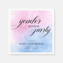 Search for gender reveal napkins Pregnancy