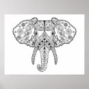 Search for mandala elephant art Zen doodle style