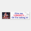 Search for liberty bumper stickers America