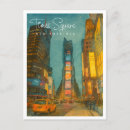 Search for bright lights postcards New york city