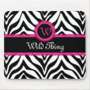 Search for monogram zebra pattern mouse mats Animal