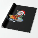 Search for christmas fishing wrapping paper Xmas