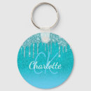 Search for aqua glitter key rings Teal