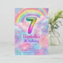 Search for girls 7th birthday invitations Glitter
