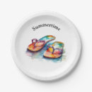 Search for flip flop plates Summer party