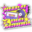 Search for old school music stickers Cassette