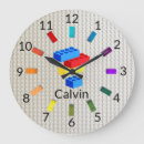 Search for bricks clocks Colourful