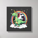 Search for rainbow unicorn canvas prints Unicorns