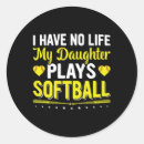 Search for playing softball stickers Fun