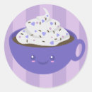 Search for hot chocolate cartoon stickers Cute