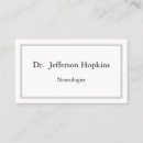 Search for neurologist business cards Physician