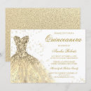 Search for golden glitter invitations Dress