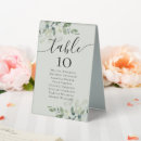 Search for tent table cards Botanical