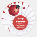 Search for red and black ladybug stickers Flower