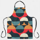 Search for circle pattern aprons Colorful