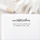 Search for business thank you return address labels Minimalist