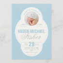 Search for photo frame invitations Blue