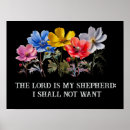 Search for the lord is my shepherd posters Psalms 23