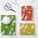 Search for 70s christmas wrapping paper Mod