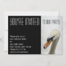 Search for swan invitations White