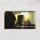 Search for recording studio business cards Console