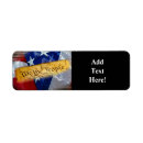 Search for people return address labels Patriotic