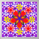 Search for red floral pattern posters Abstract