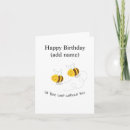 Search for bee illustration cards Happy