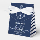 Search for nautical favour boxes Bridal shower
