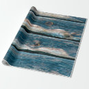 Search for log cabin wrapping paper Blue