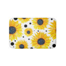 Search for sunflower bath mats Watercolor