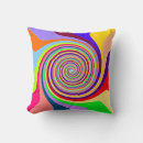 Search for psychedelic cushions Spiral