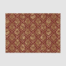 Search for burgundy and gold tissue paper Vintage