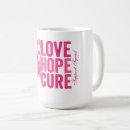 Search for pink breast cancer mugs Cure