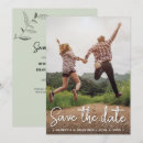 Search for double sided save the dates Rustic