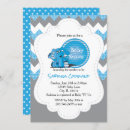 Search for funny baby boy shower invitations Elephant