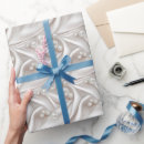 Search for white satin wrapping paper Elegant