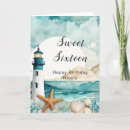 Search for nautical lighthouse birthday cards Beach