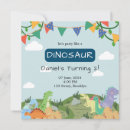 Search for girl dinosaur birthday invitations Trex raptor triceratops stegosaurus