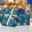 Search for stag wrapping paper Merry christmas