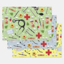 Search for nursing wrapping paper Birthday