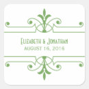 Search for green ornament stickers Elegant