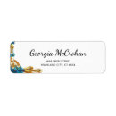 Search for peacock return address labels Elegant
