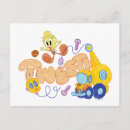 Search for construction work postcards Tweety