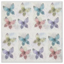 Search for pink butterfly fabric Watercolor