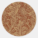 Search for elegant floral design stickers William morris