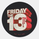 Search for fridays stickers Friday the 13th